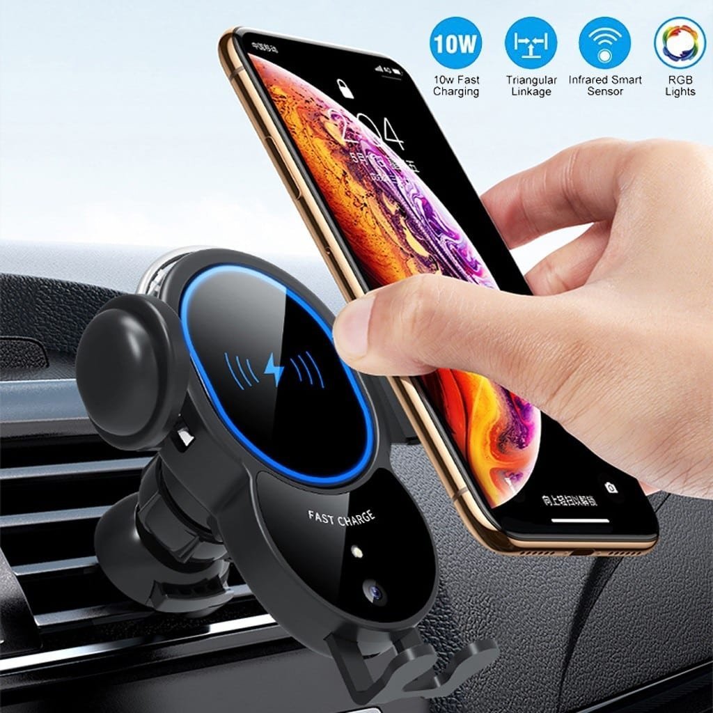 10W Wireless Automatic Clamping Mount Fast Charger For Your Car - My Store