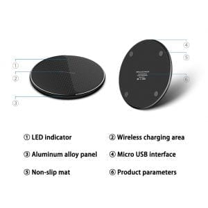 15W Fast Wireless Charger Pad - My Store