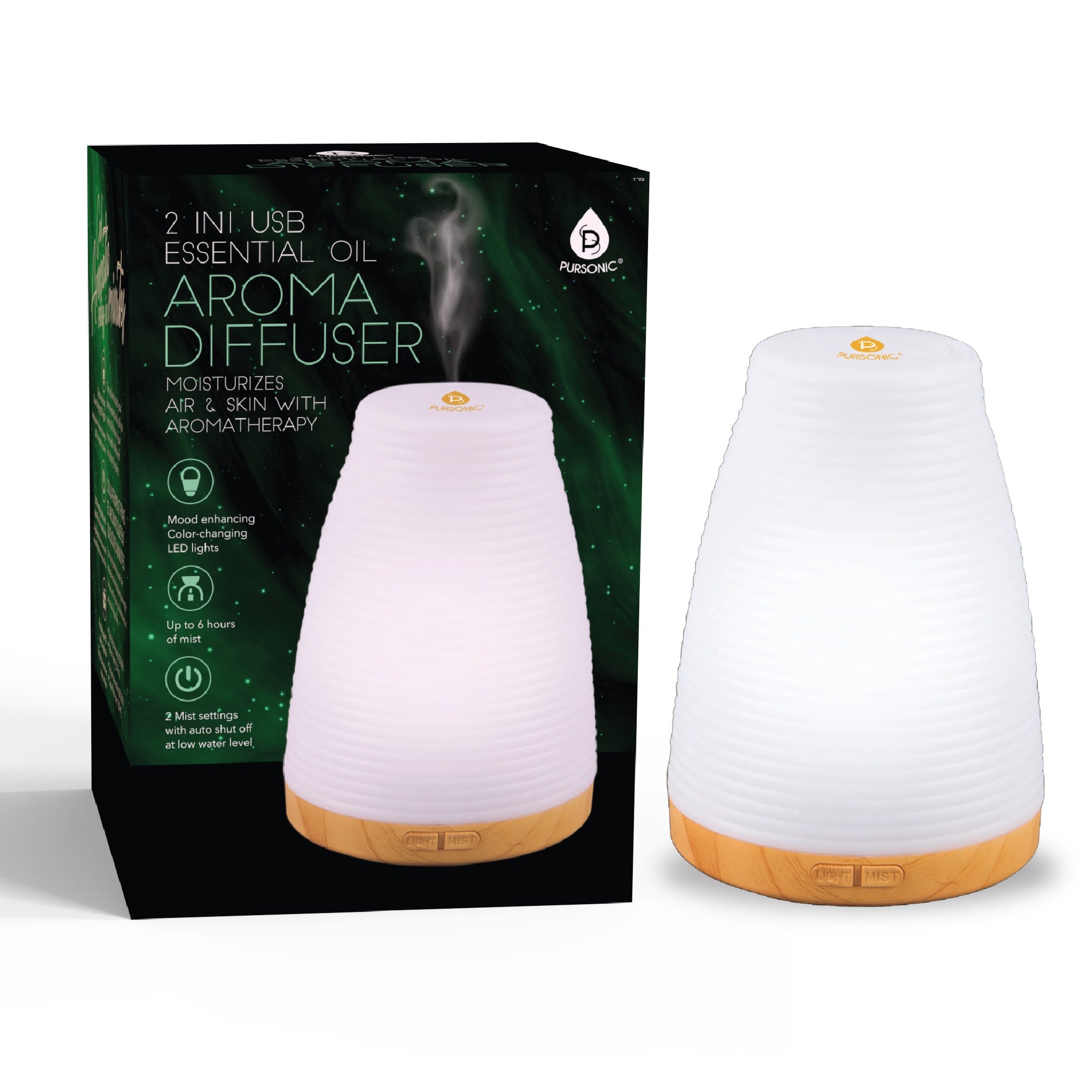 2 - in - 1 USB Essential oil Aroma Diffuser - My Store
