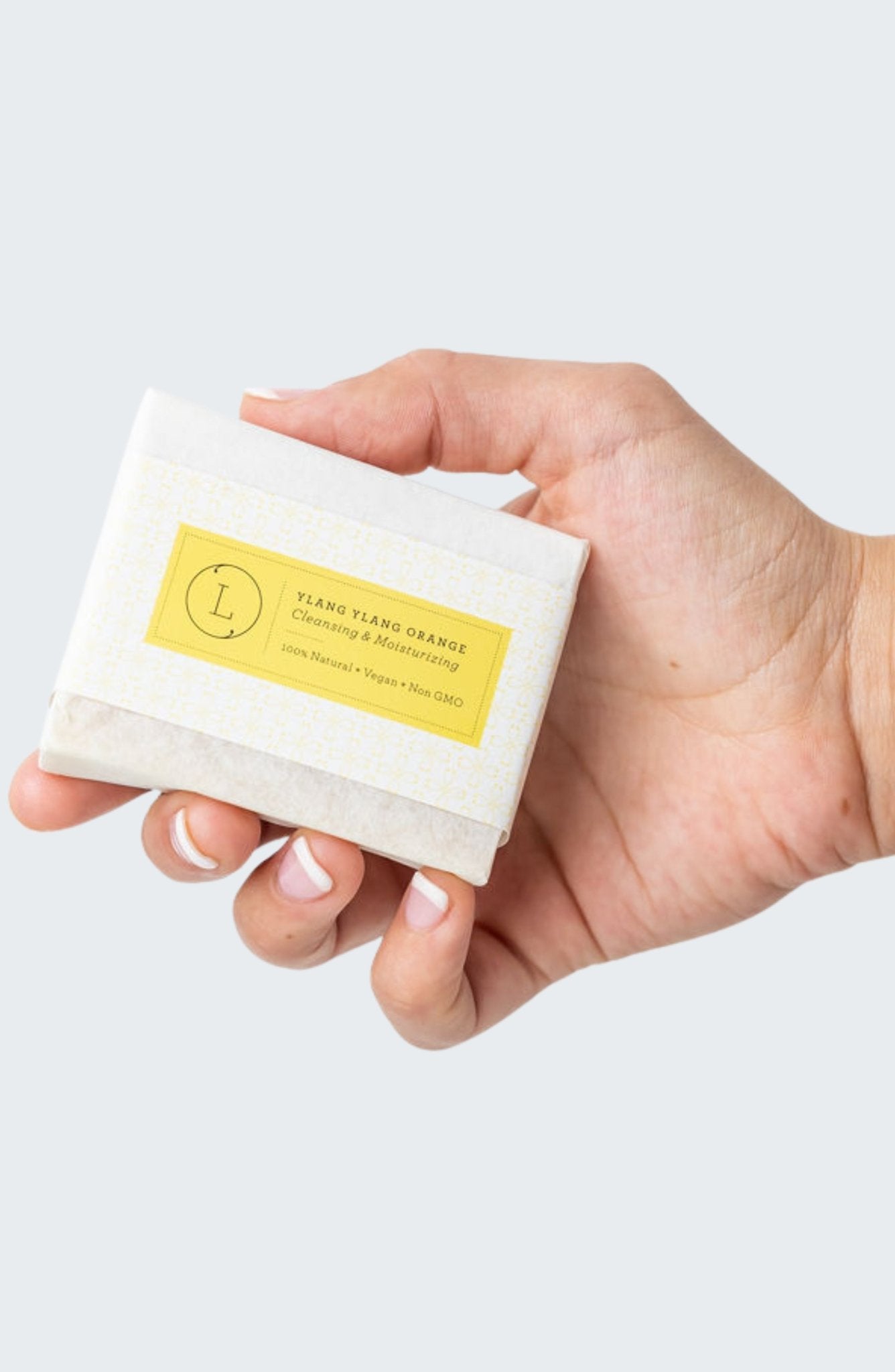 2x Natural Handmade Soap Bar, Orange Ylang Ylang Soap - My Store